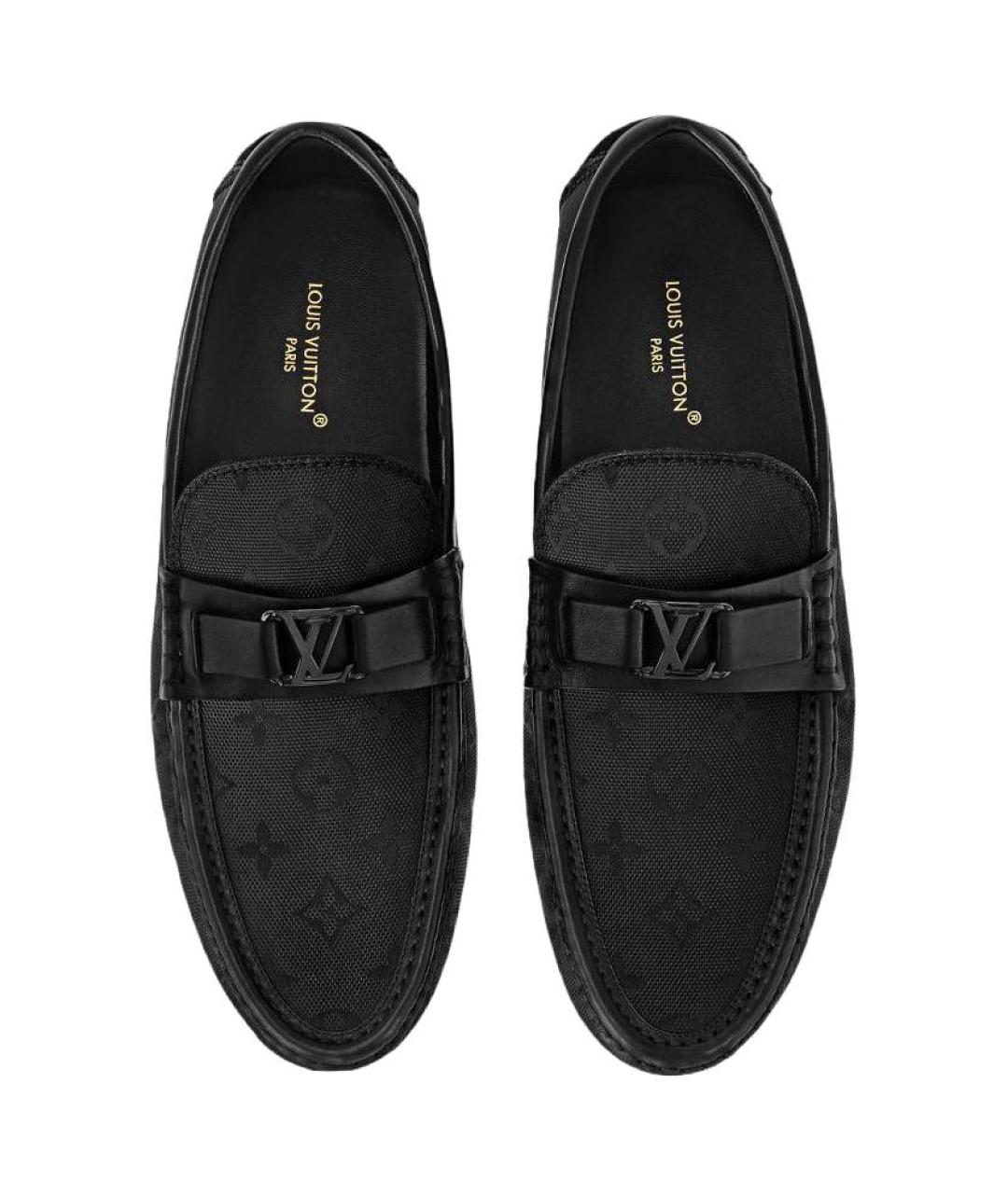 LOUIS VUITTON Черные лоферы, фото 4