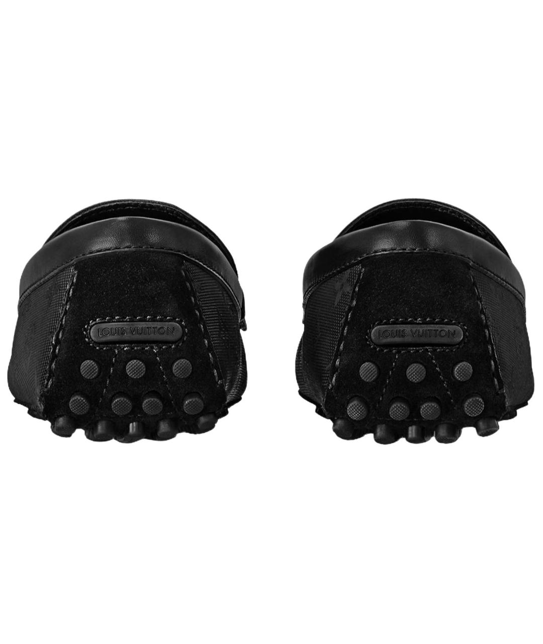 LOUIS VUITTON Черные лоферы, фото 5