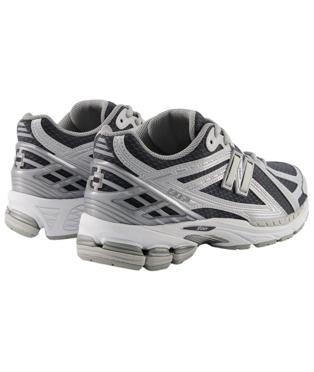 NEW BALANCE Серые текстильные кроссовки, фото 3