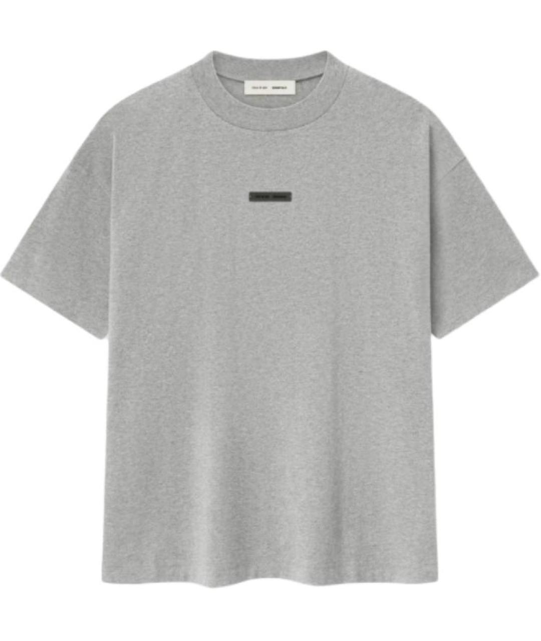 FEAR OF GOD ESSENTIALS Серая футболка, фото 1