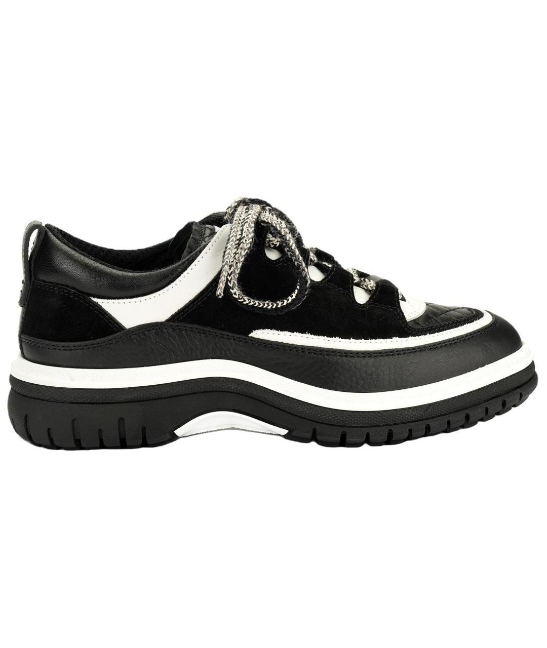 CHANEL Черные кроссовки, фото 1