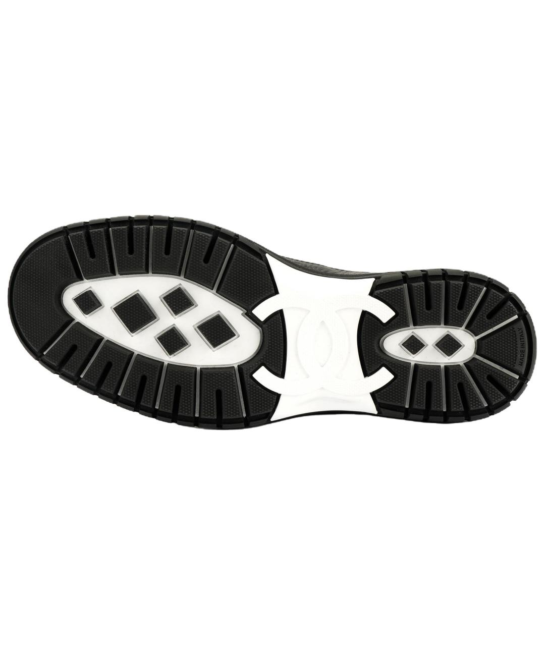 CHANEL Черные кроссовки, фото 5