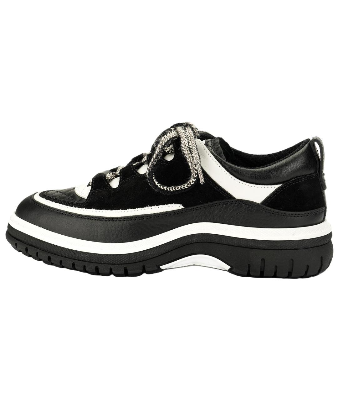 CHANEL Черные кроссовки, фото 6