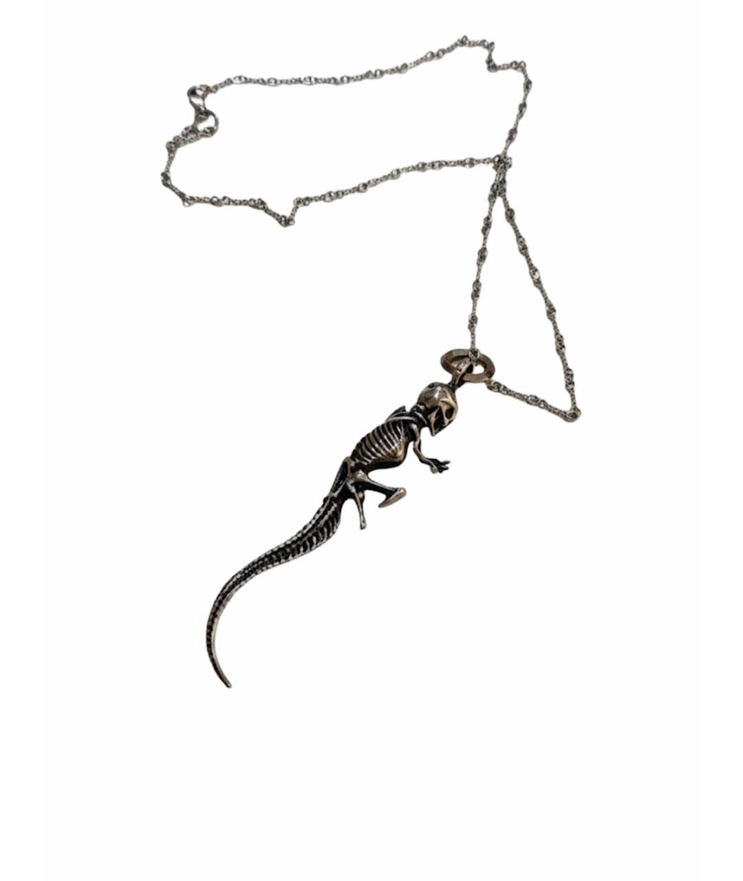 CHROME HEARTS Серая серебряная цепочка/подвеска, фото 1