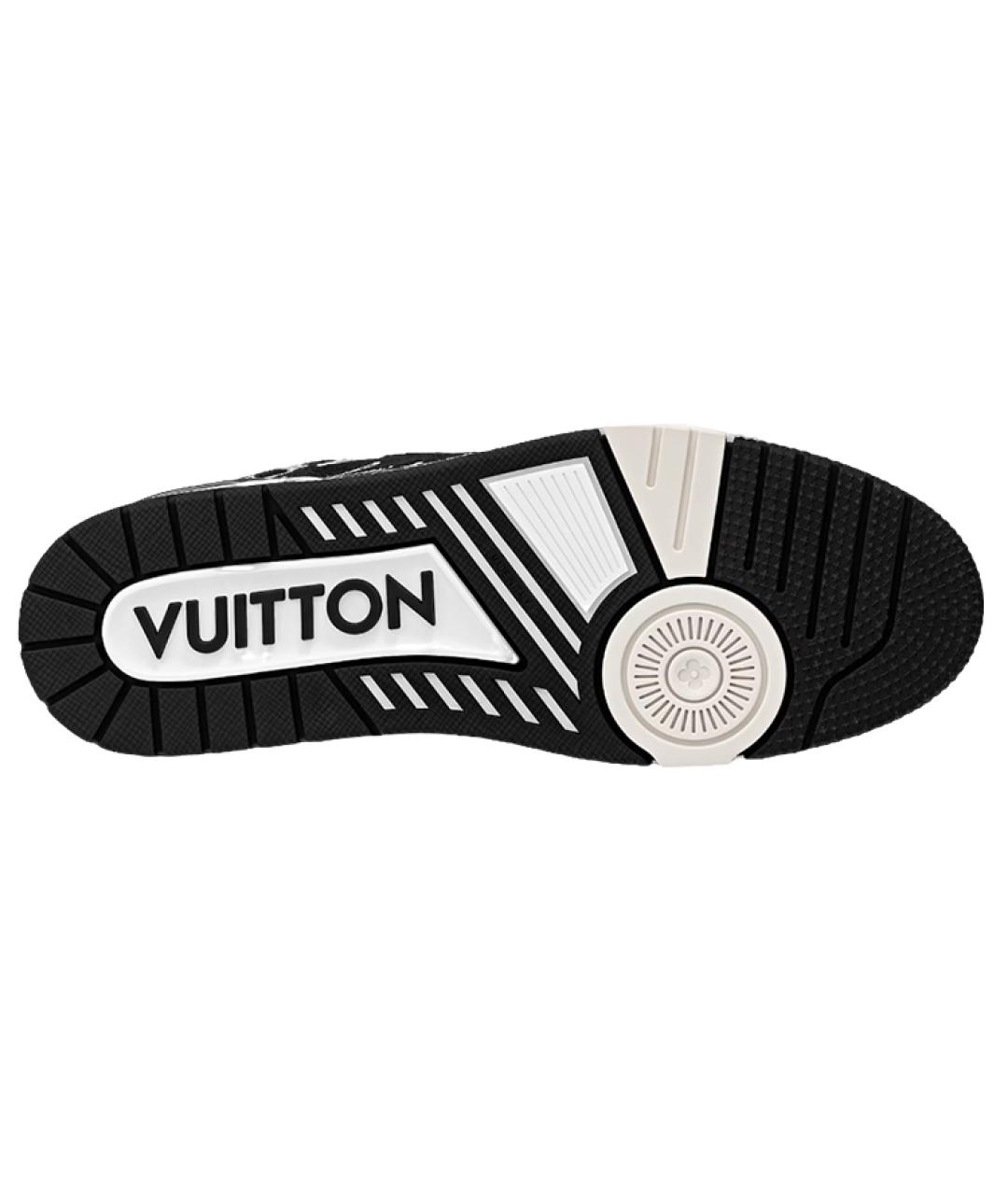 LOUIS VUITTON Черные кроссовки, фото 5