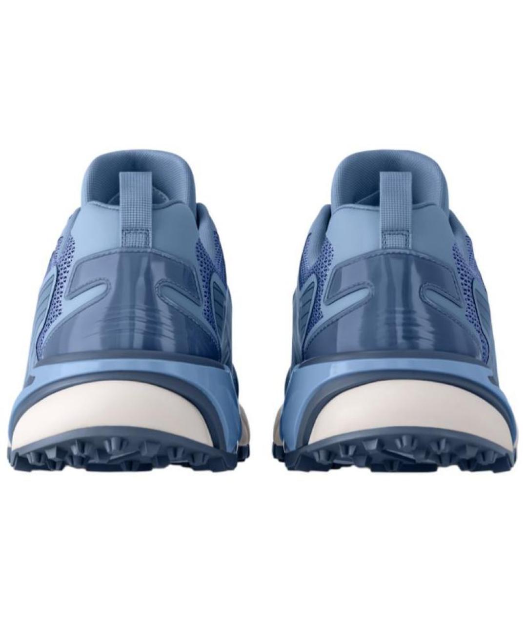 LOUIS VUITTON Синие низкие кроссовки / кеды, фото 5