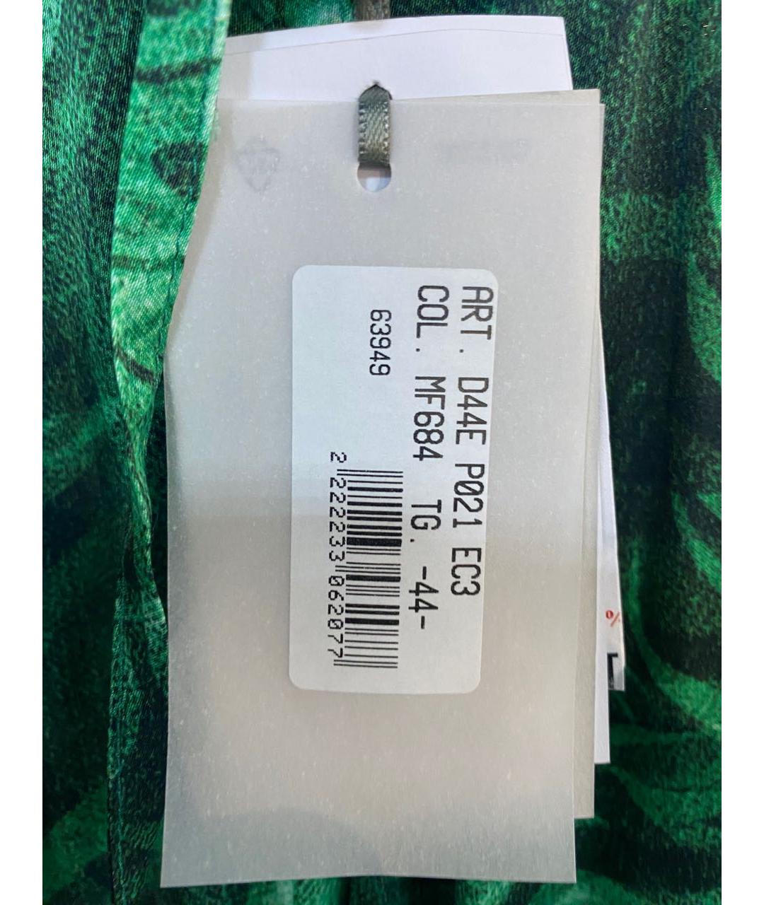 ERMANNO FIRENZE Зеленый вискозный костюм с брюками, фото 4