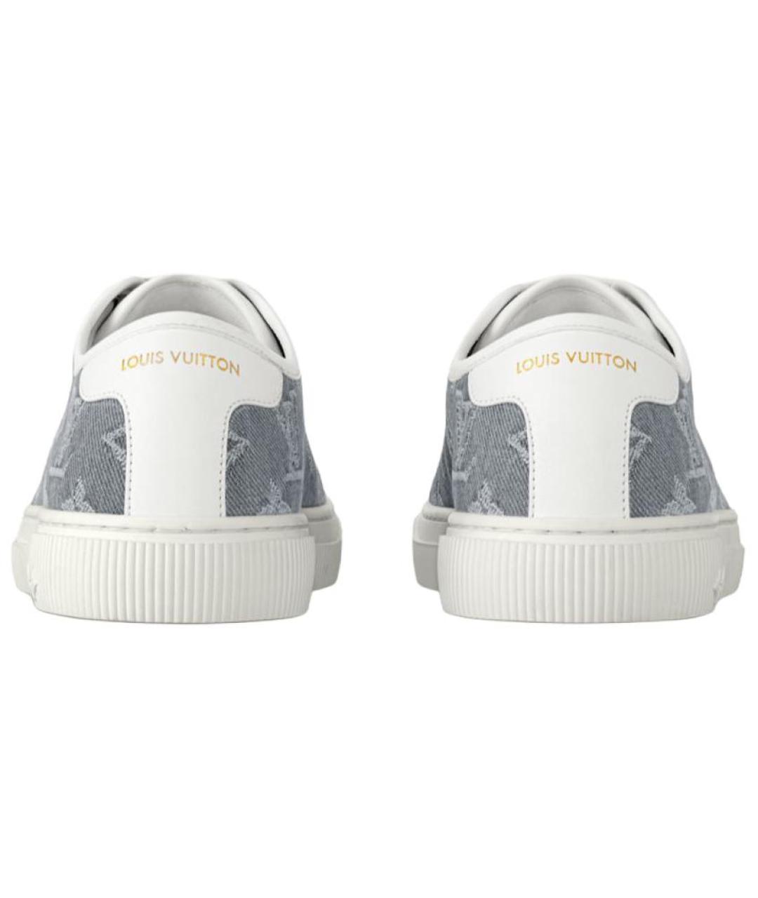 LOUIS VUITTON Серые кеды, фото 5