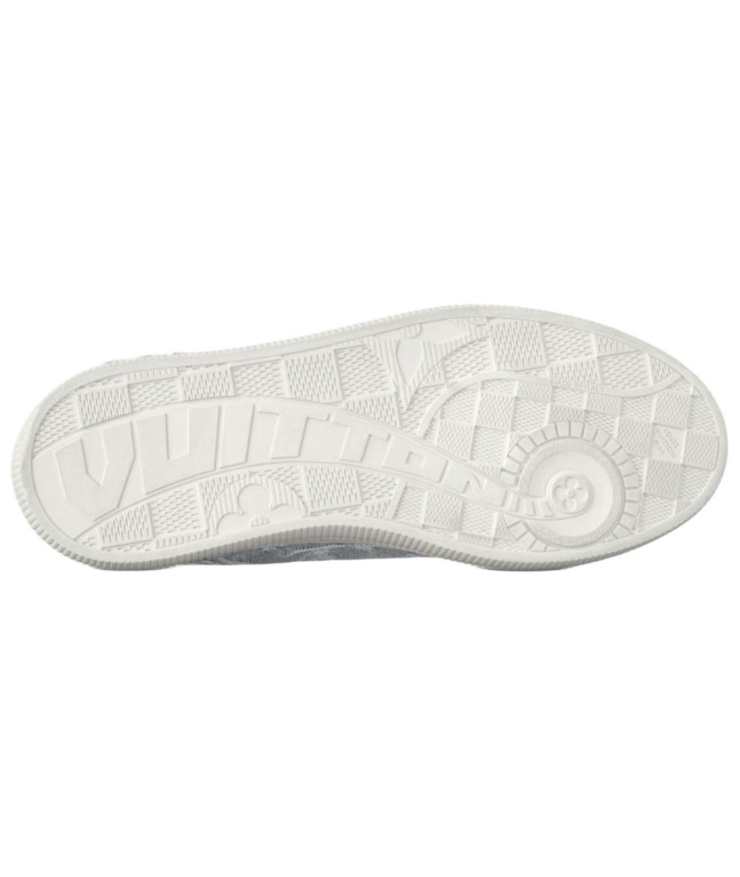 LOUIS VUITTON Серые кеды, фото 6