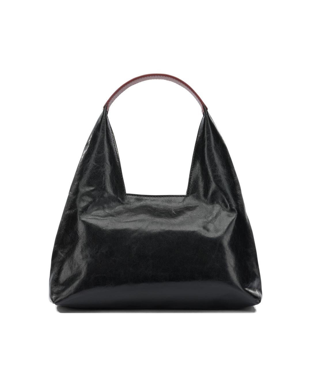 MARNI Черная кожаная сумка через плечо, фото 3