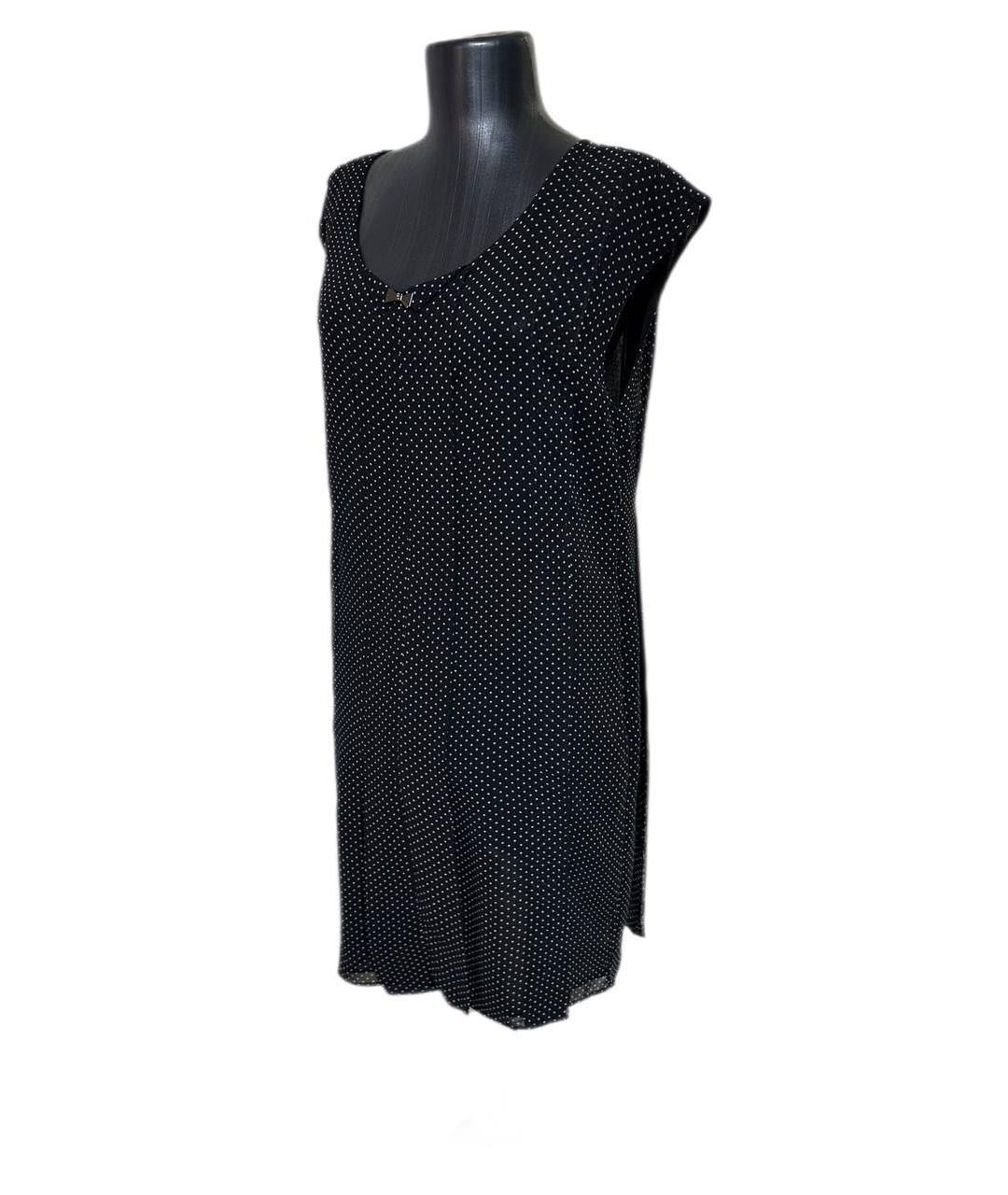 LIU JO Черное полиэстеровое повседневное платье, фото 5