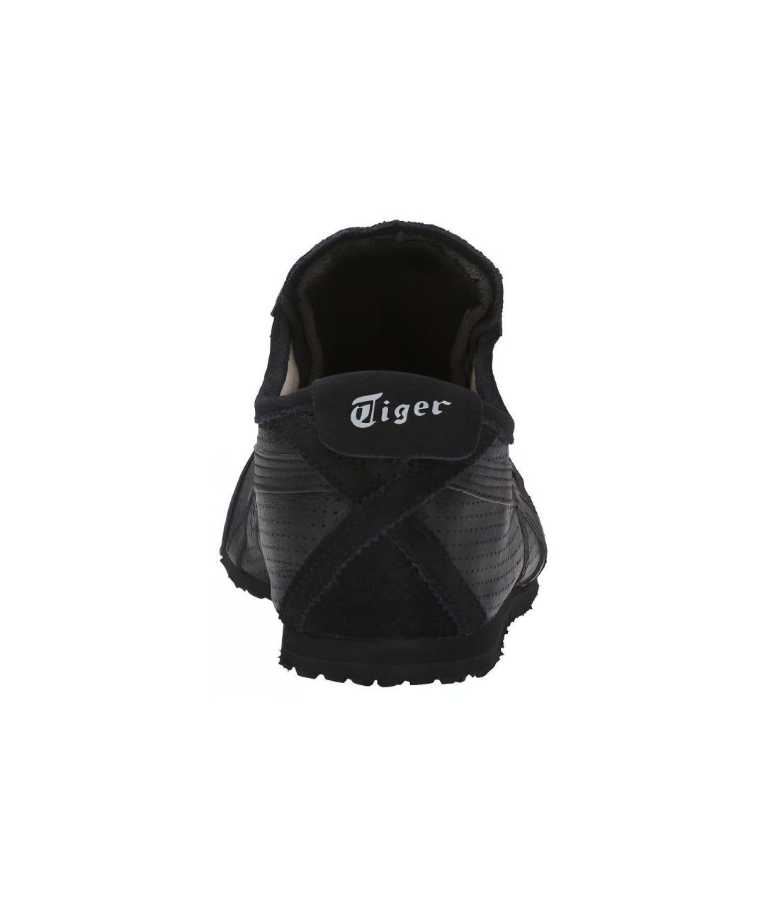 ONITSUKA TIGER Черные замшевые кеды, фото 4