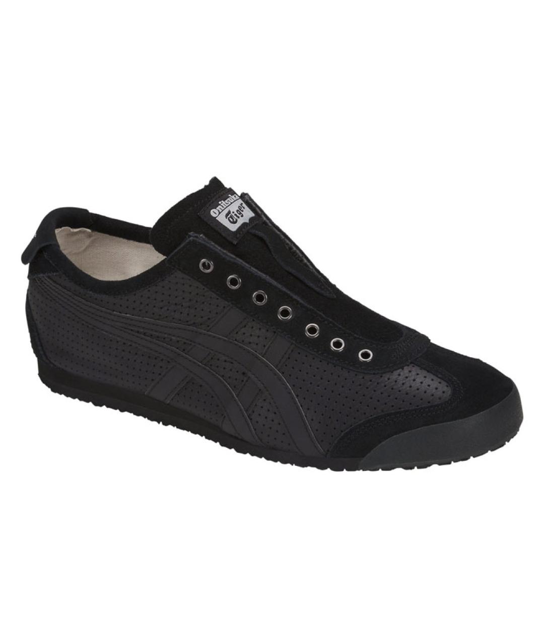 ONITSUKA TIGER Черные замшевые кеды, фото 3