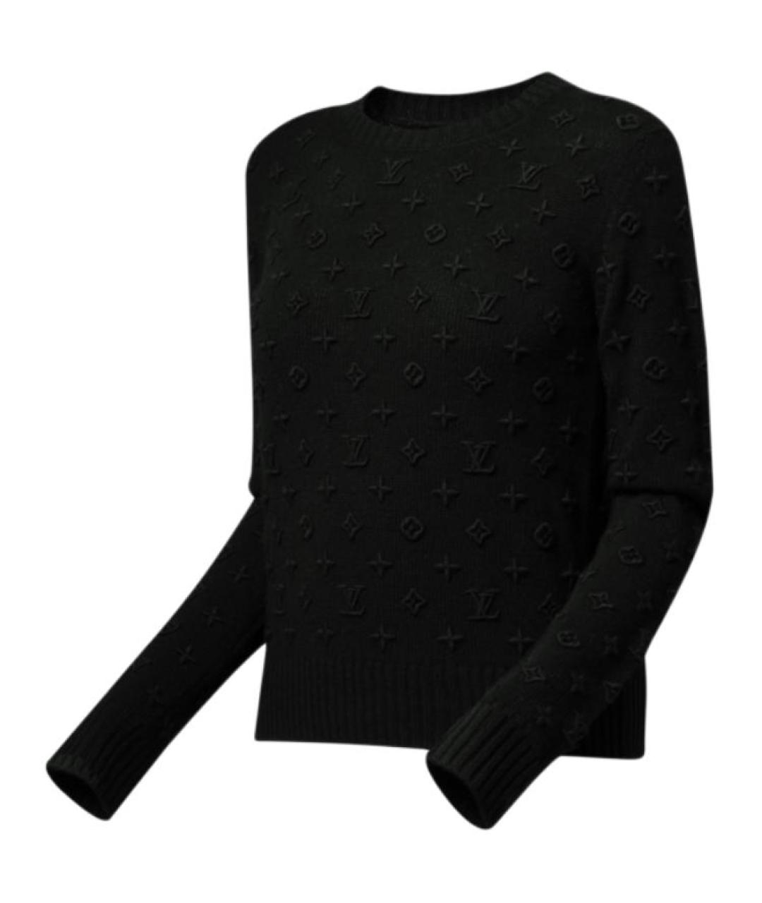 LOUIS VUITTON Черный джемпер / свитер, фото 3