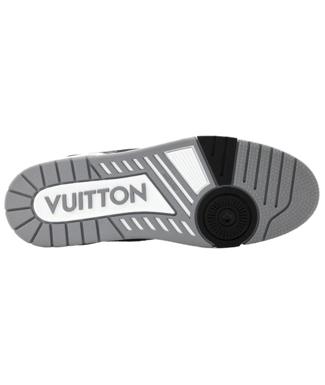 LOUIS VUITTON Черные низкие кроссовки / кеды, фото 6