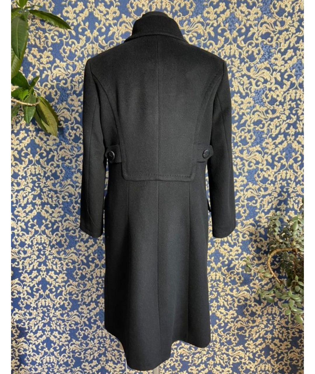 BOGNER Черное шерстяное пальто, фото 2