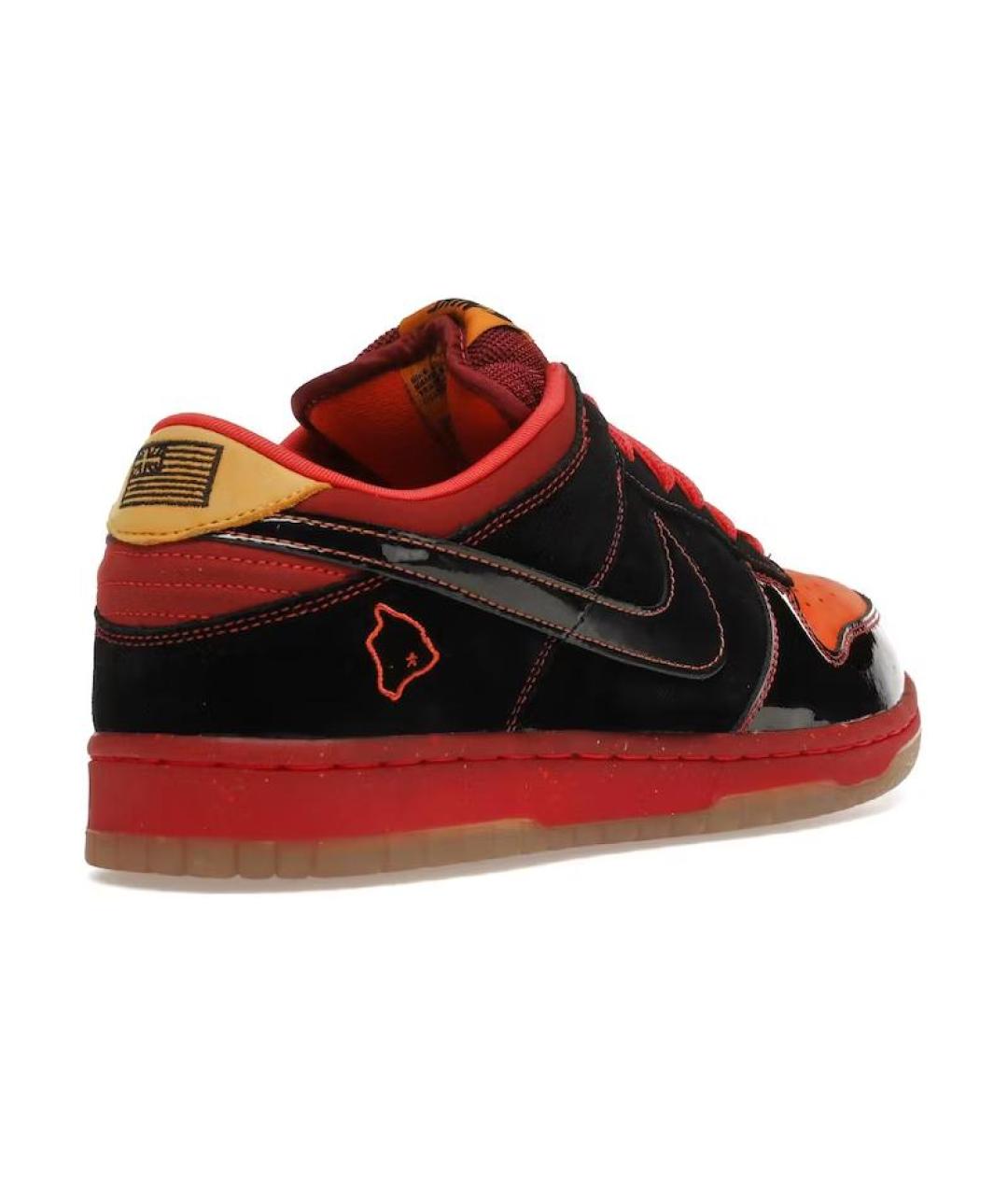 NIKE Черные замшевые низкие кроссовки / кеды, фото 4