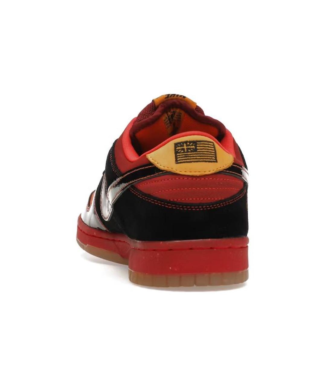 NIKE Черные замшевые низкие кроссовки / кеды, фото 5