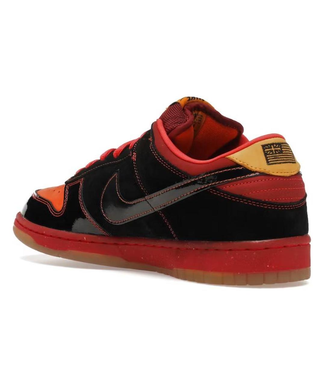 NIKE Черные замшевые низкие кроссовки / кеды, фото 3