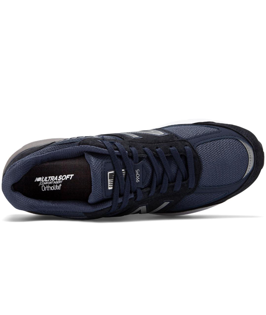 NEW BALANCE Синие замшевые высокие кроссовки / кеды, фото 3