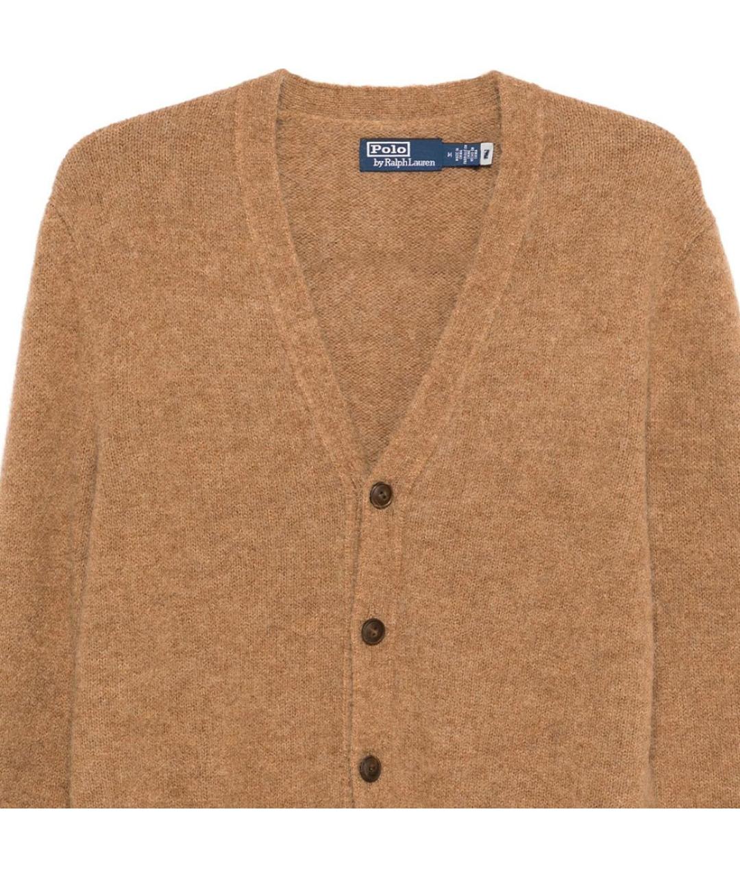 POLO RALPH LAUREN Коричневый джемпер / свитер, фото 6