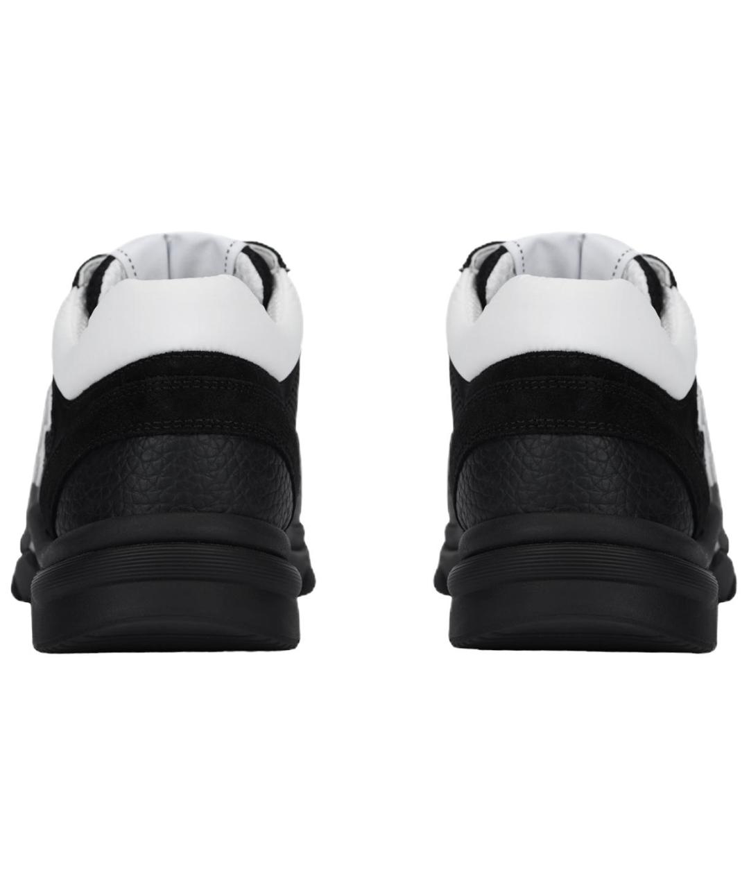 CHANEL Черные кожаные кроссовки, фото 4