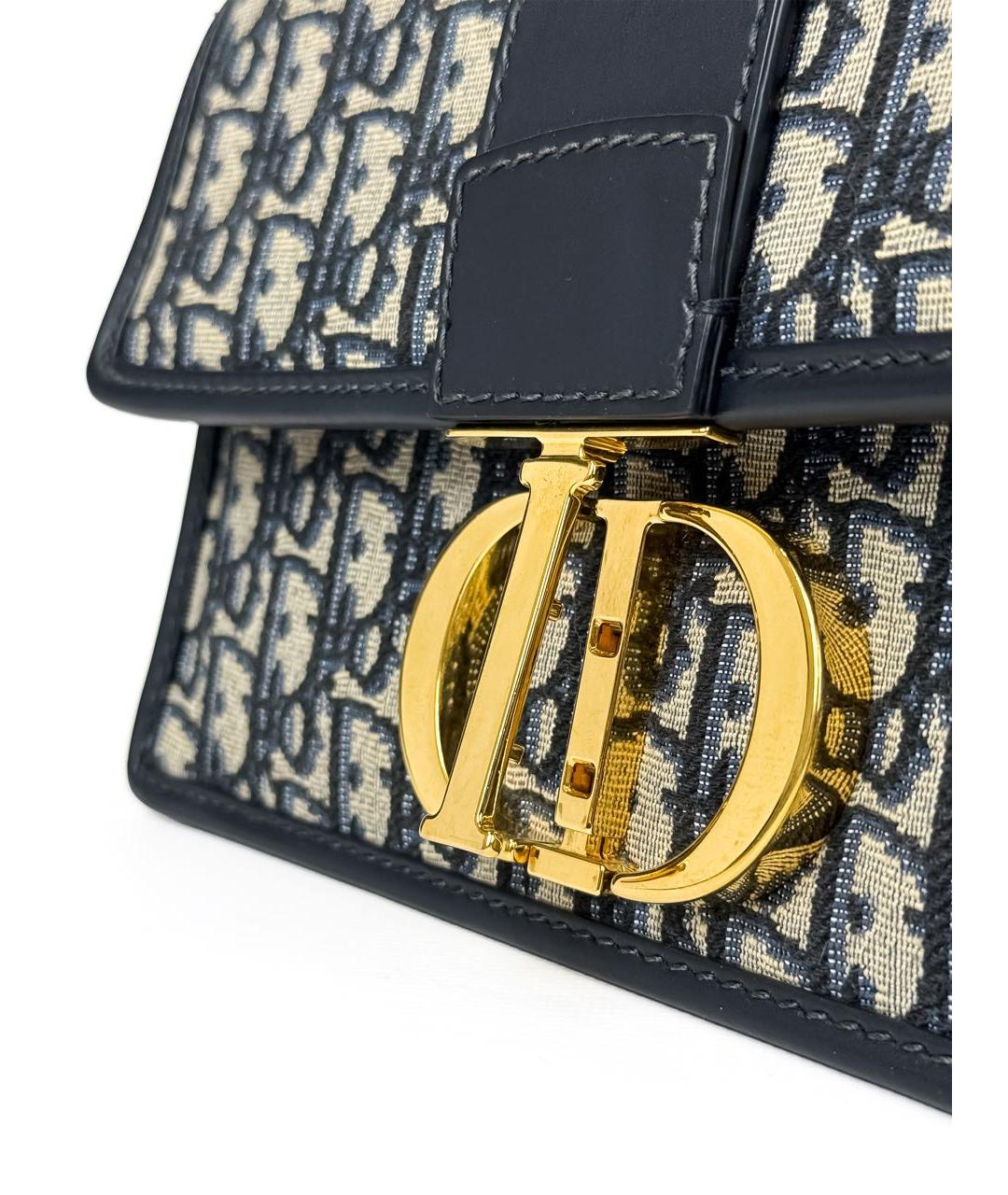 CHRISTIAN DIOR Синяя сумка через плечо, фото 6