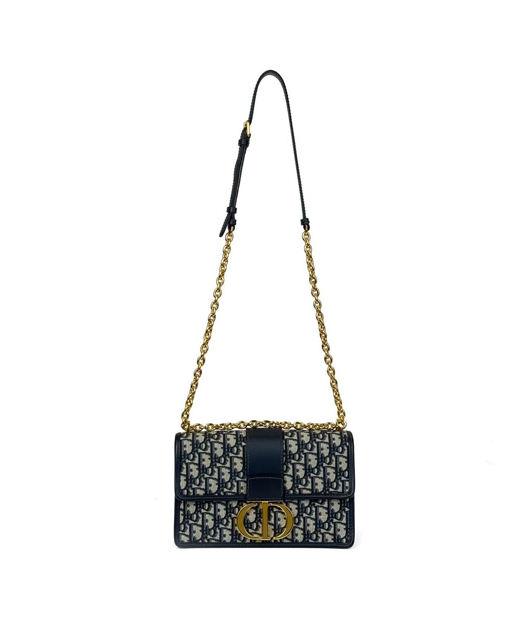 CHRISTIAN DIOR Синяя сумка через плечо, фото 8