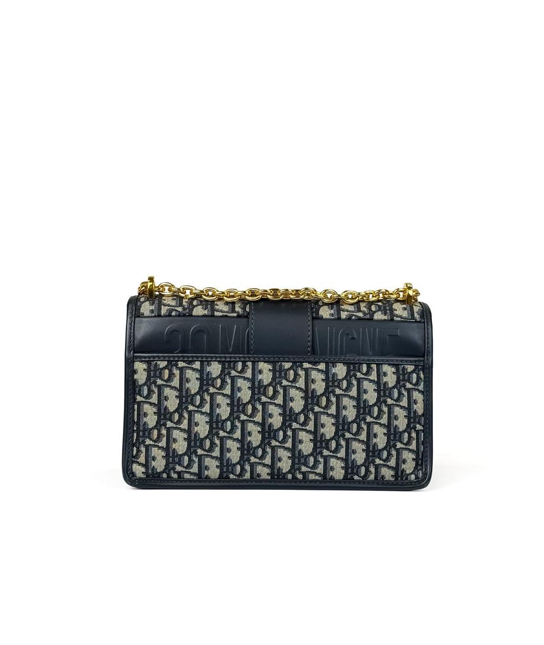 CHRISTIAN DIOR Синяя сумка через плечо, фото 3