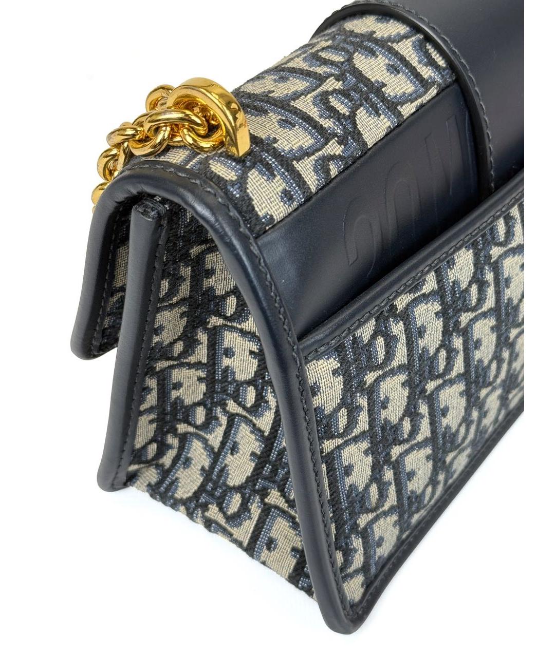 CHRISTIAN DIOR Синяя сумка через плечо, фото 7