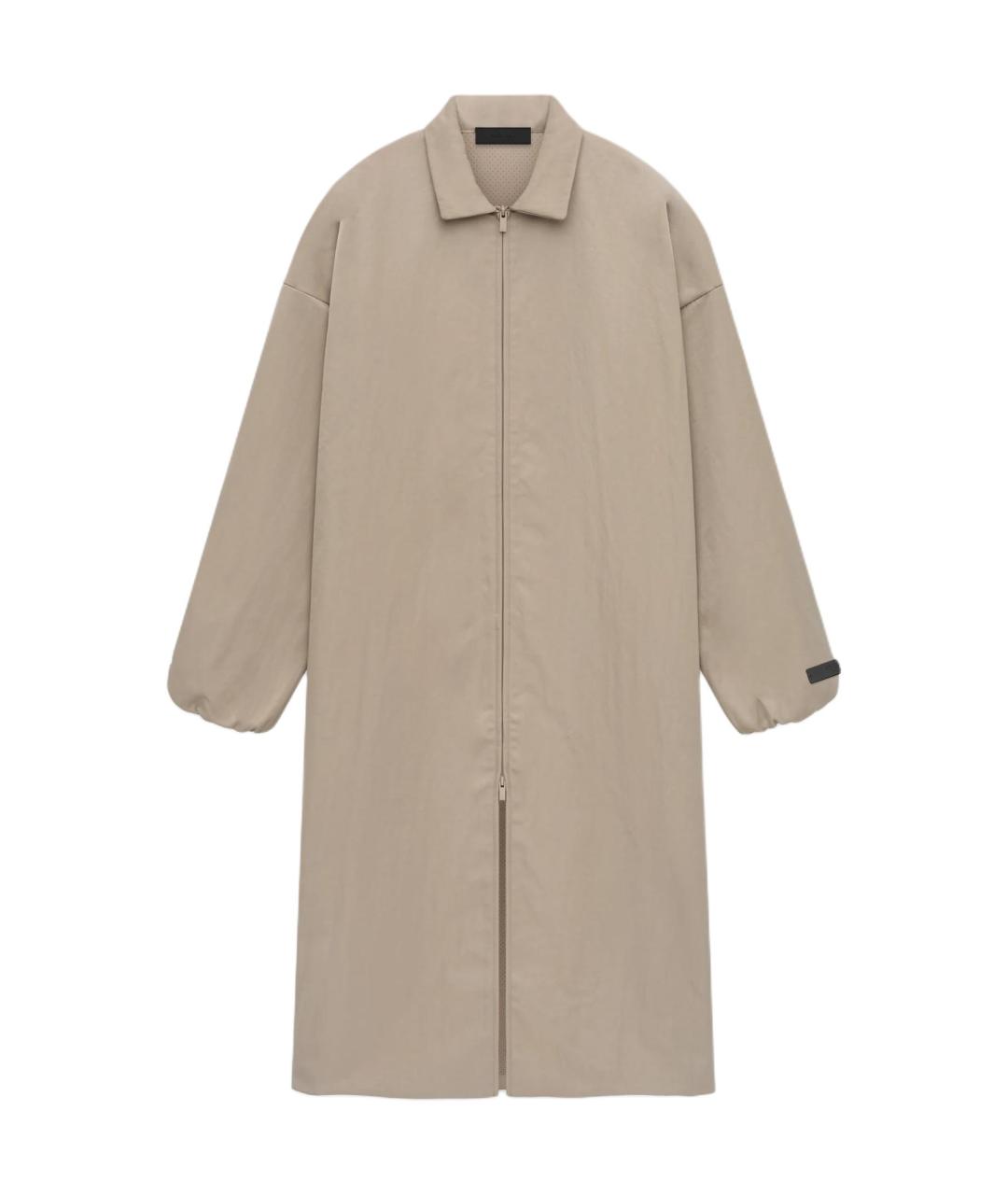 FEAR OF GOD ESSENTIALS Коричневый тренч / плащ, фото 1
