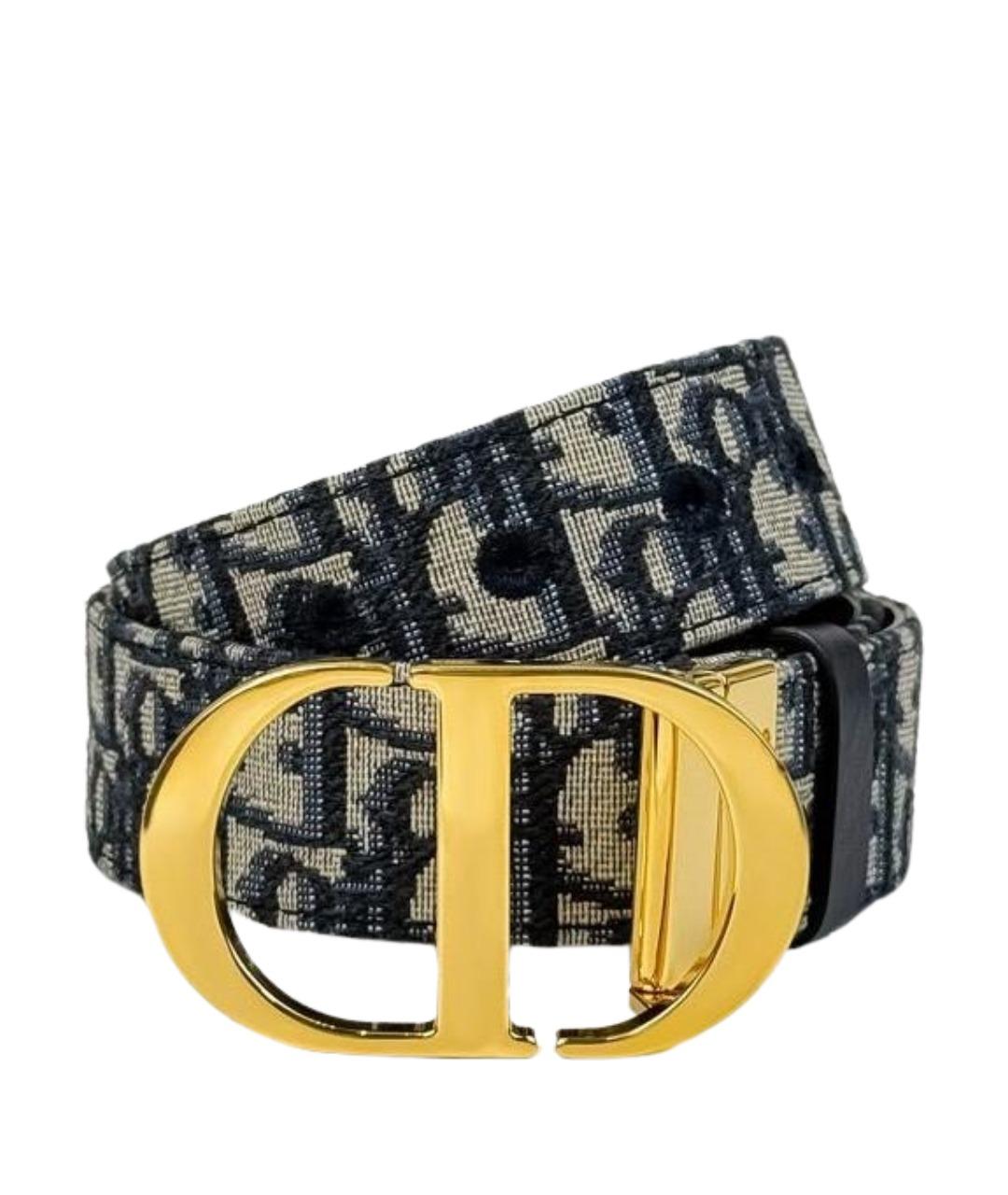 CHRISTIAN DIOR Синий ремень, фото 1