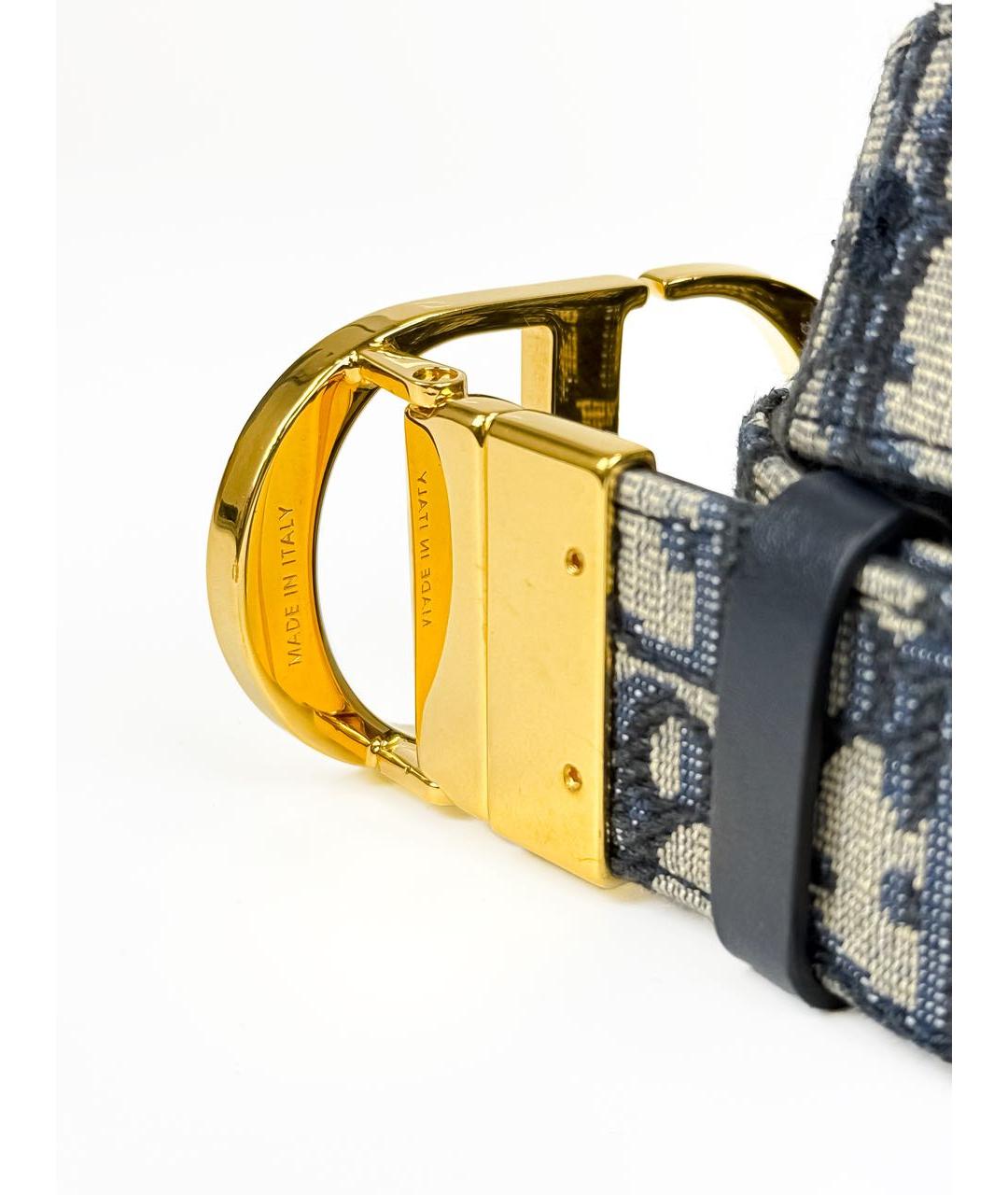 CHRISTIAN DIOR Синий ремень, фото 3