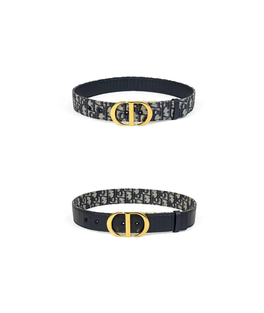 CHRISTIAN DIOR Синий ремень, фото 4