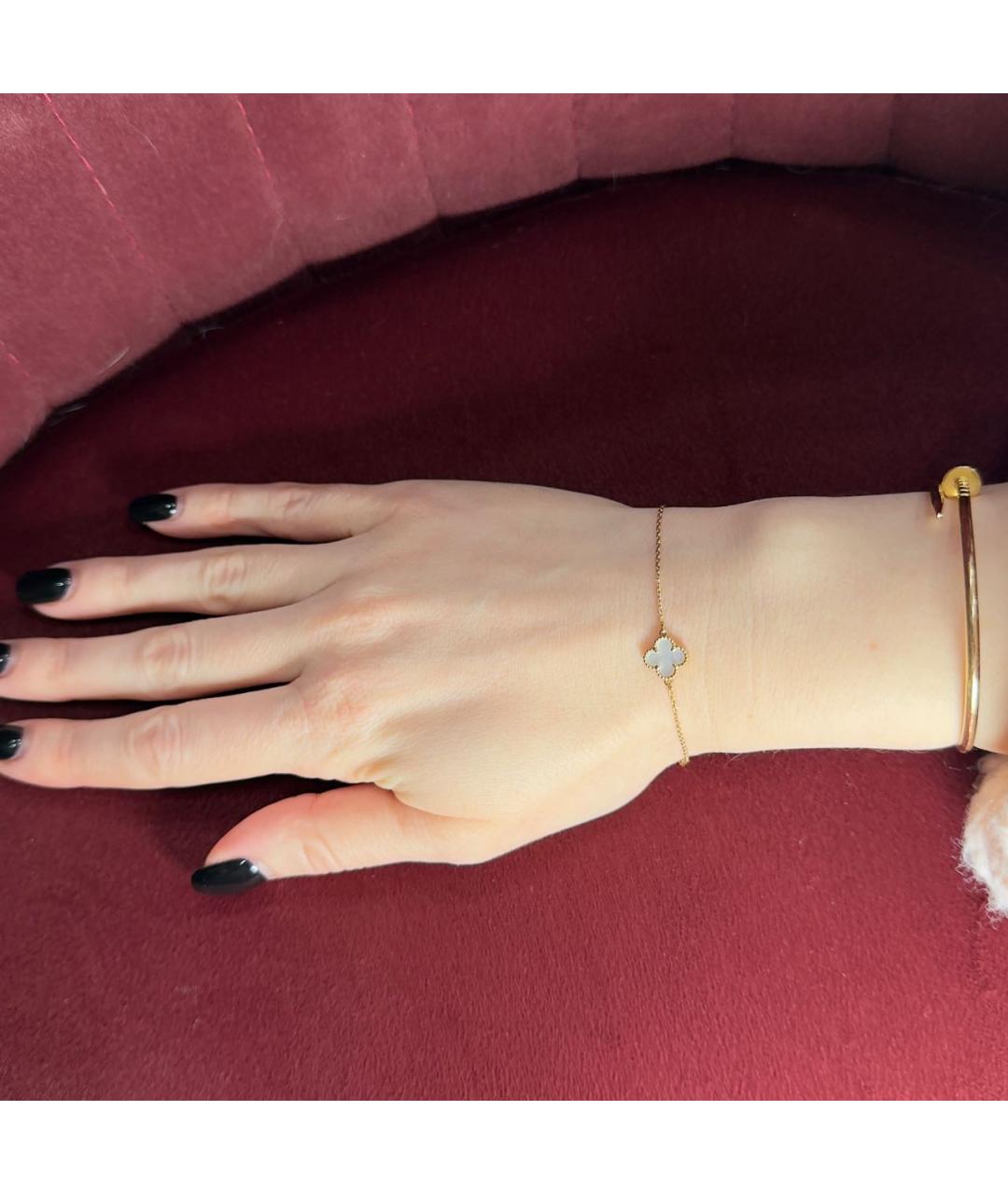 VAN CLEEF & ARPELS Золотой браслет из желтого золота, фото 8