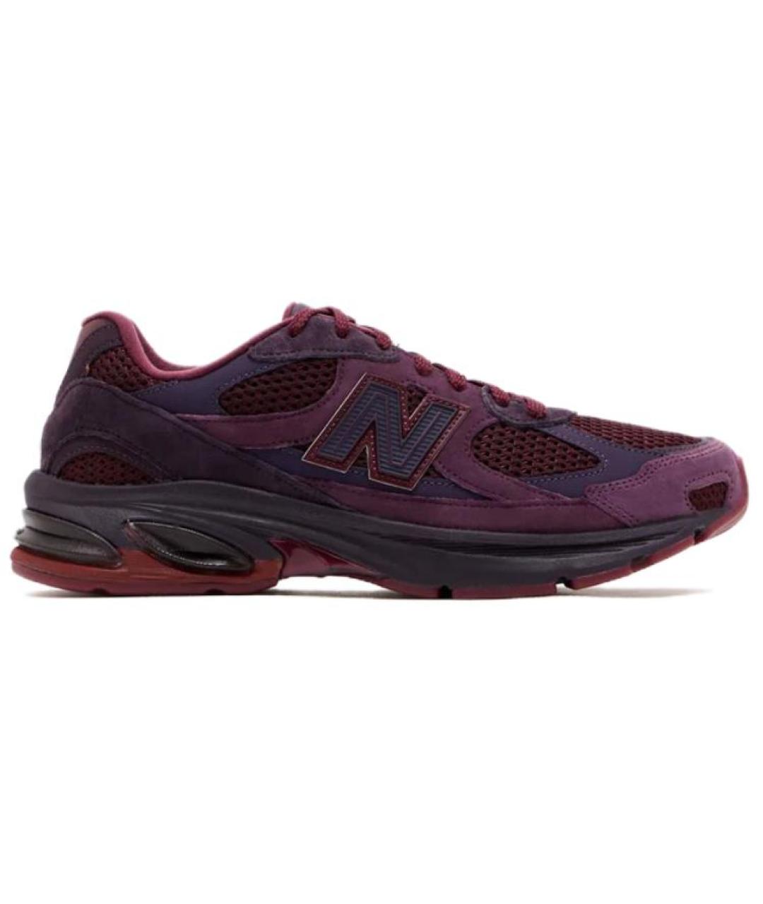 NEW BALANCE Фиолетовые замшевые кроссовки, фото 1