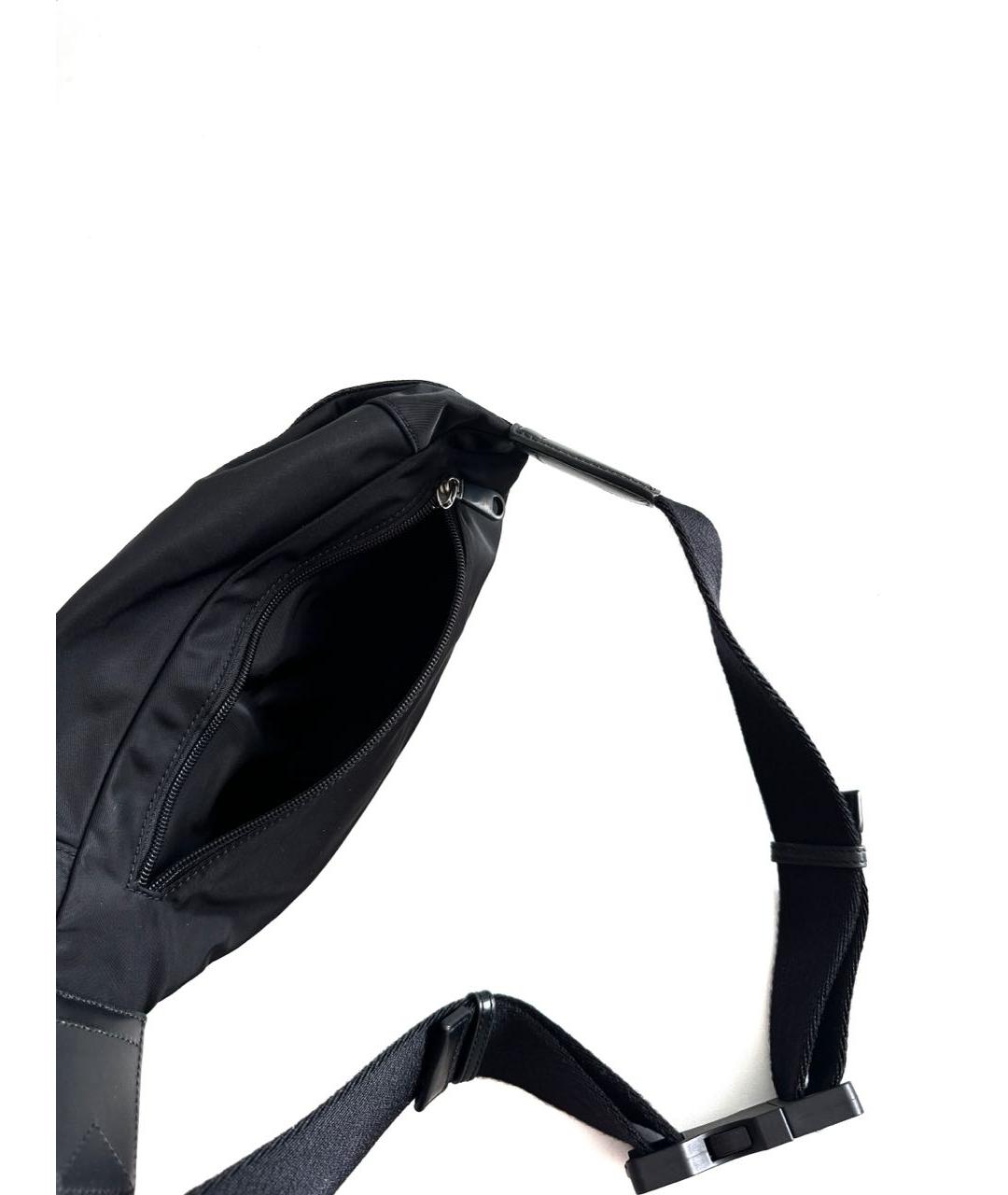 BURBERRY Черная поясная сумка, фото 8