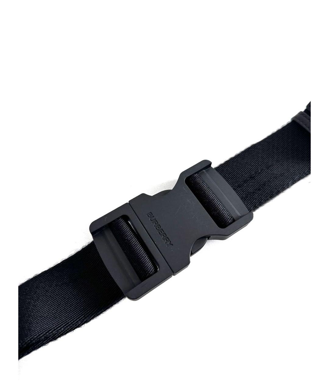 BURBERRY Черная поясная сумка, фото 5