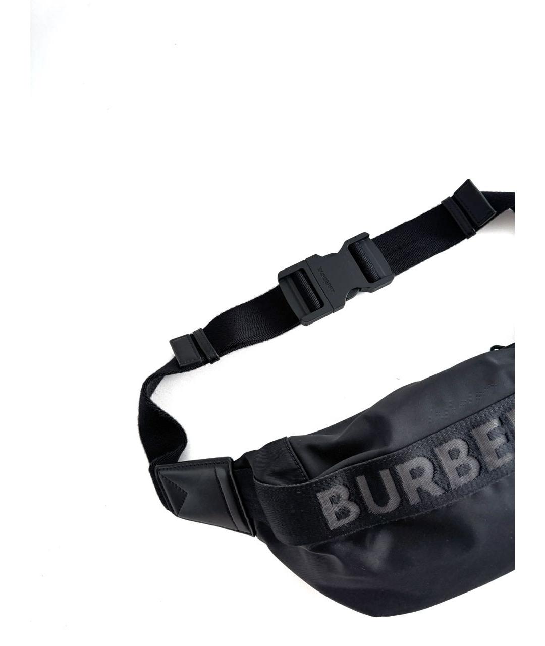 BURBERRY Черная поясная сумка, фото 6