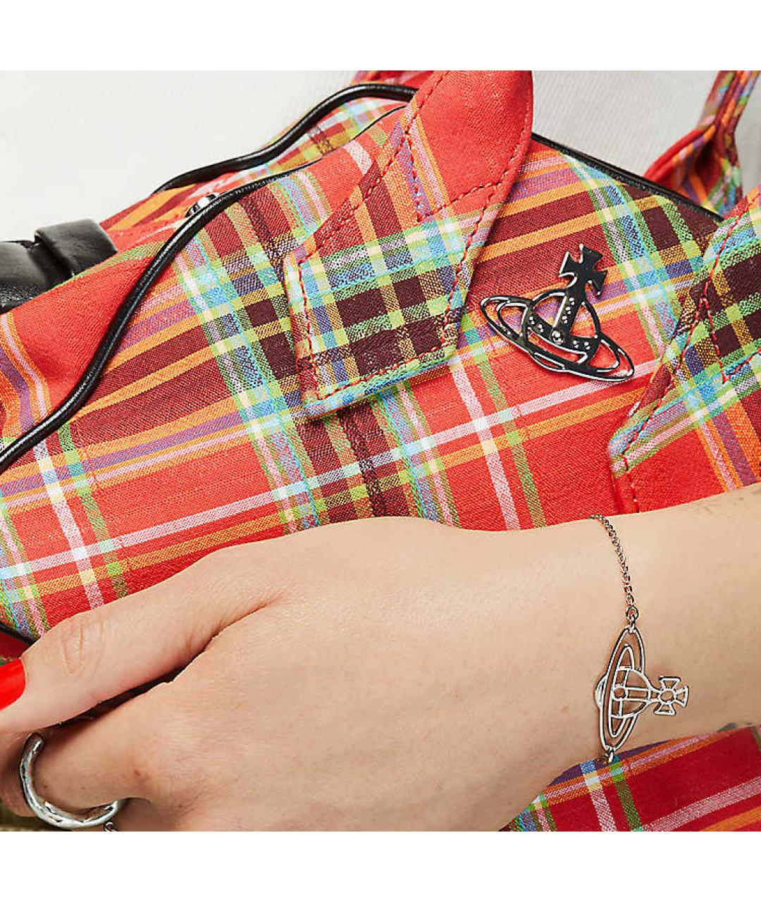 VIVIENNE WESTWOOD Серебрянный латунный браслет, фото 3