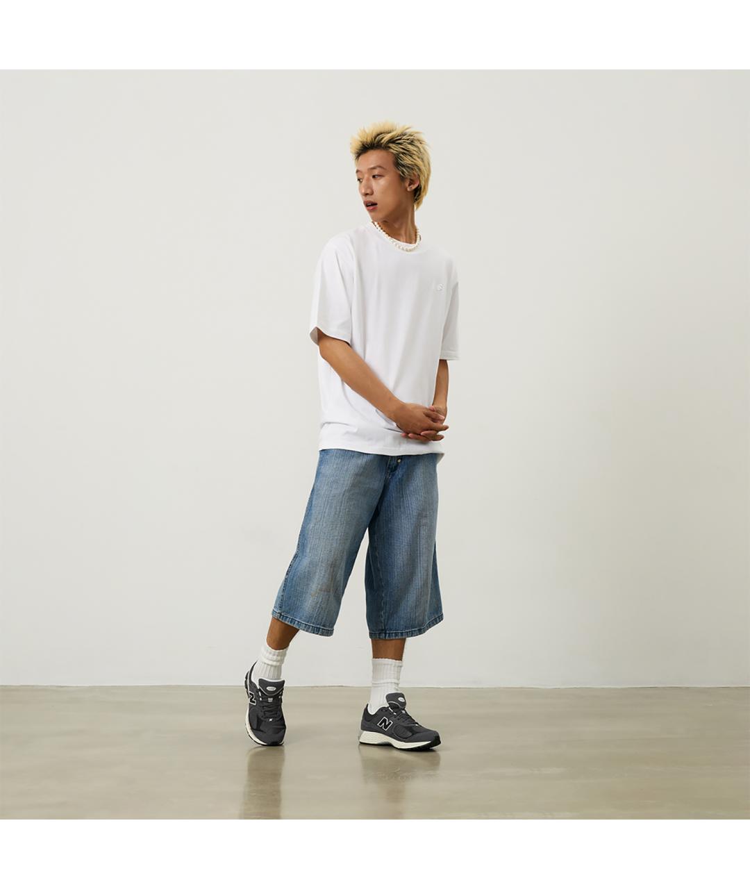 NEW BALANCE Серые замшевые кроссовки, фото 9