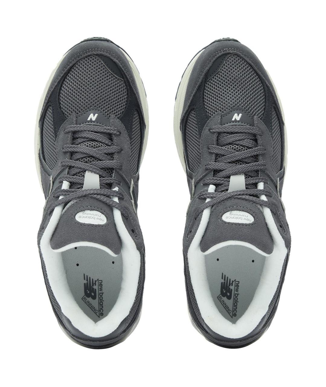 NEW BALANCE Серые замшевые кроссовки, фото 5