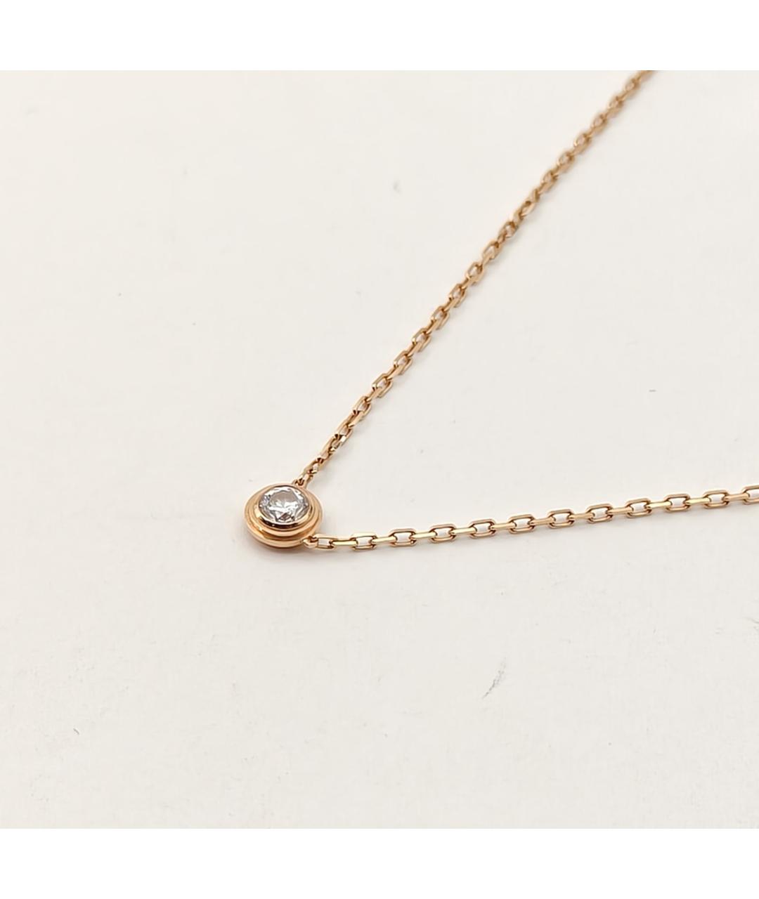 CARTIER Золотое колье из розового золота, фото 4