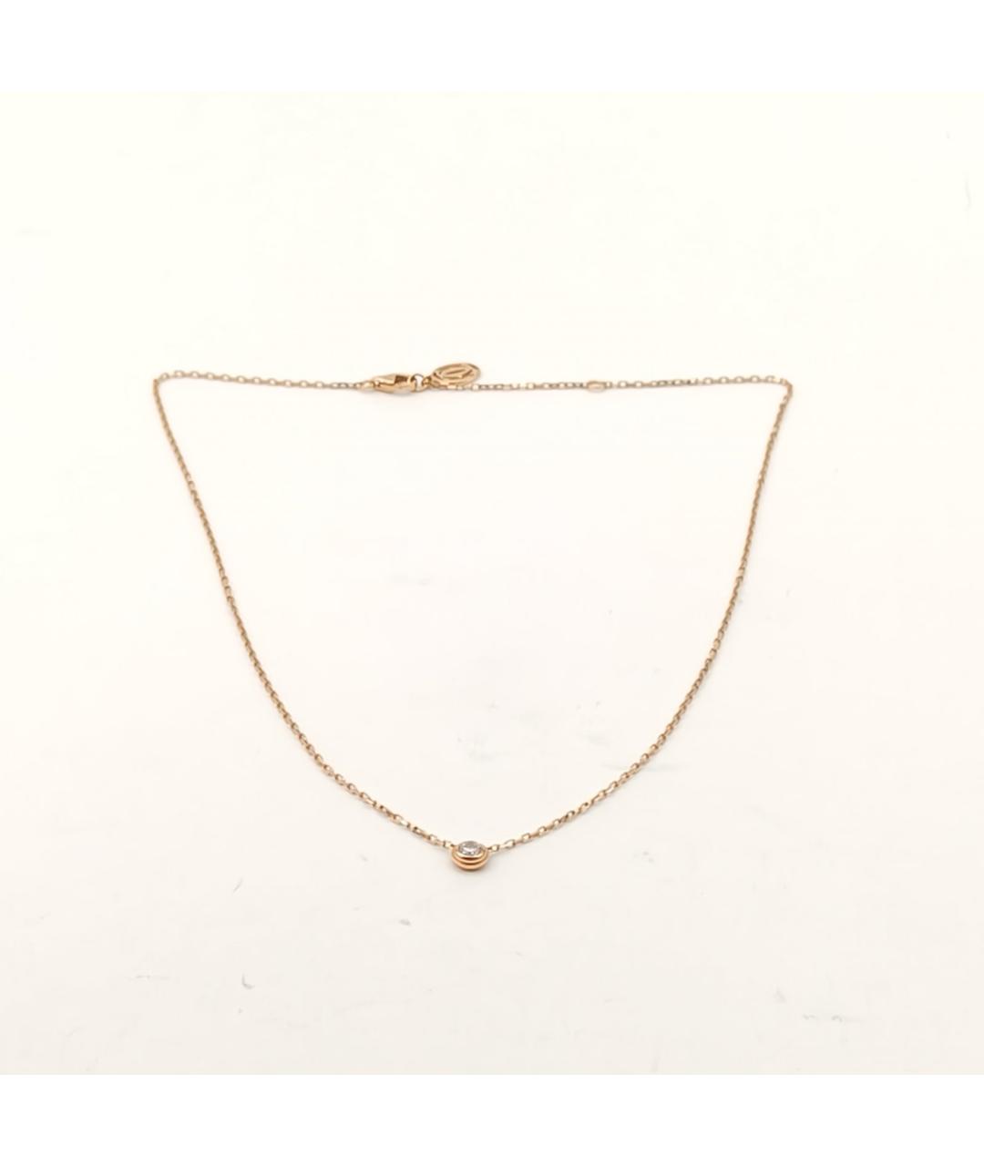 CARTIER Золотое колье из розового золота, фото 6