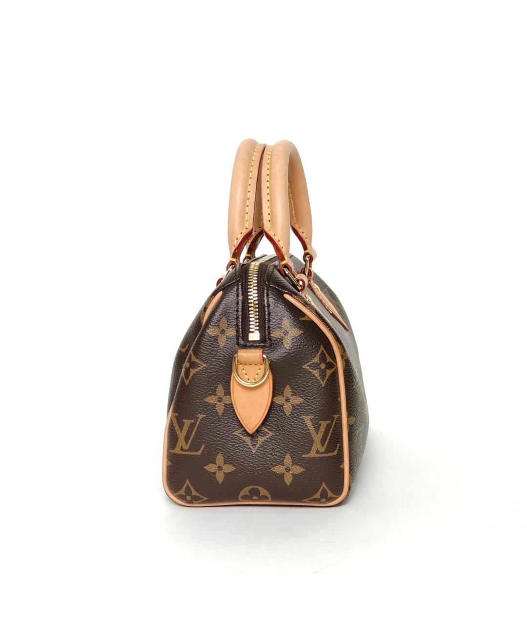 LOUIS VUITTON Коричневая сумка с короткими ручками, фото 2