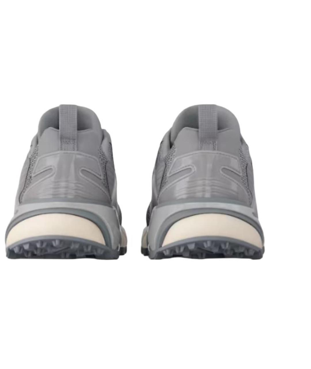 LOUIS VUITTON Серые низкие кроссовки / кеды, фото 5