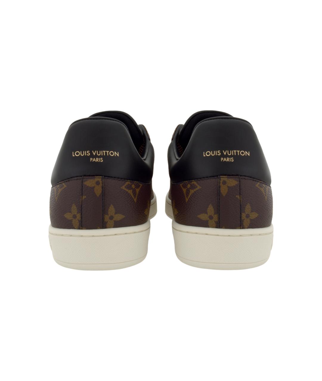 LOUIS VUITTON Коричневые низкие кроссовки / кеды, фото 5