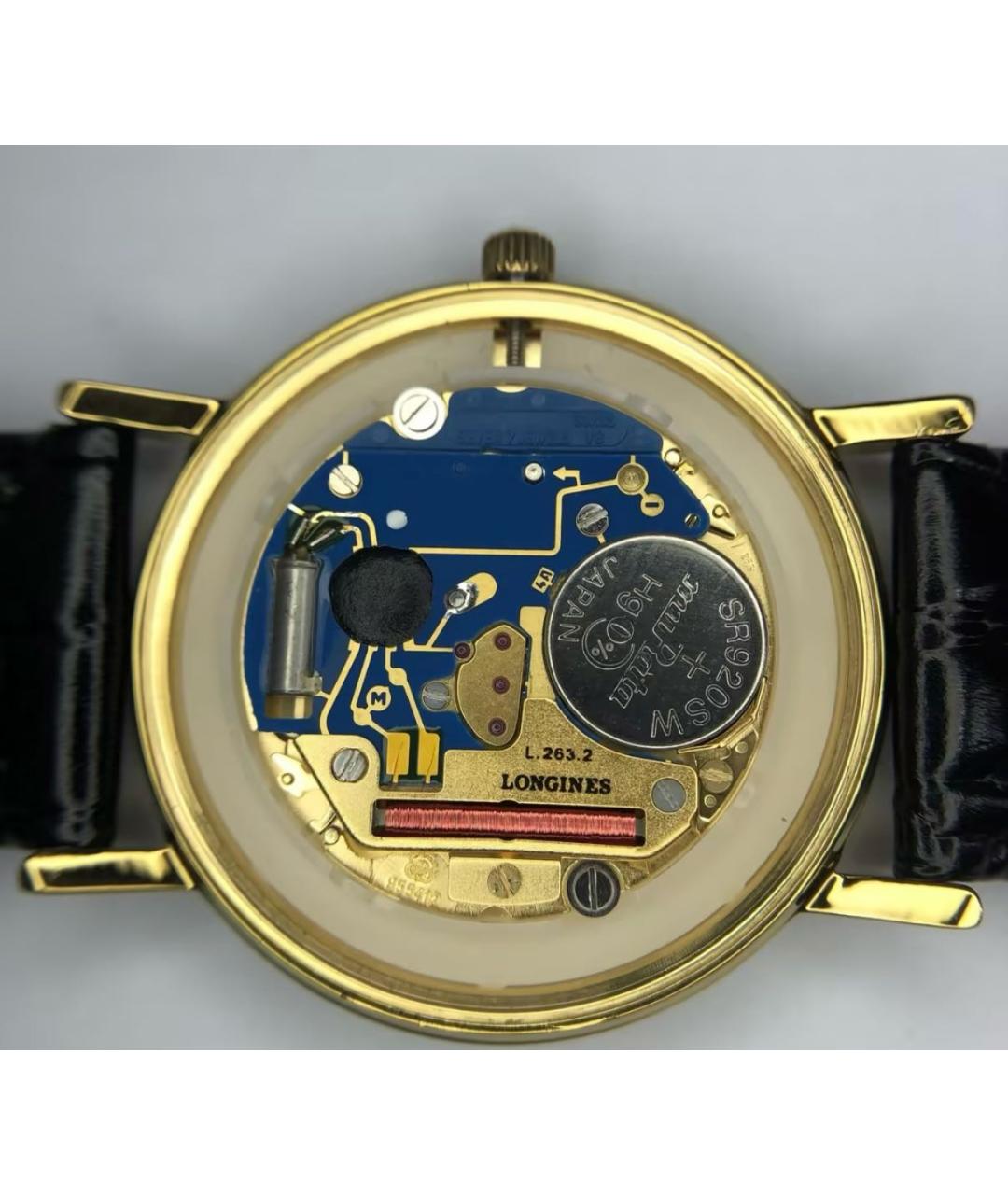 LONGINES Золотые позолоченные часы, фото 2