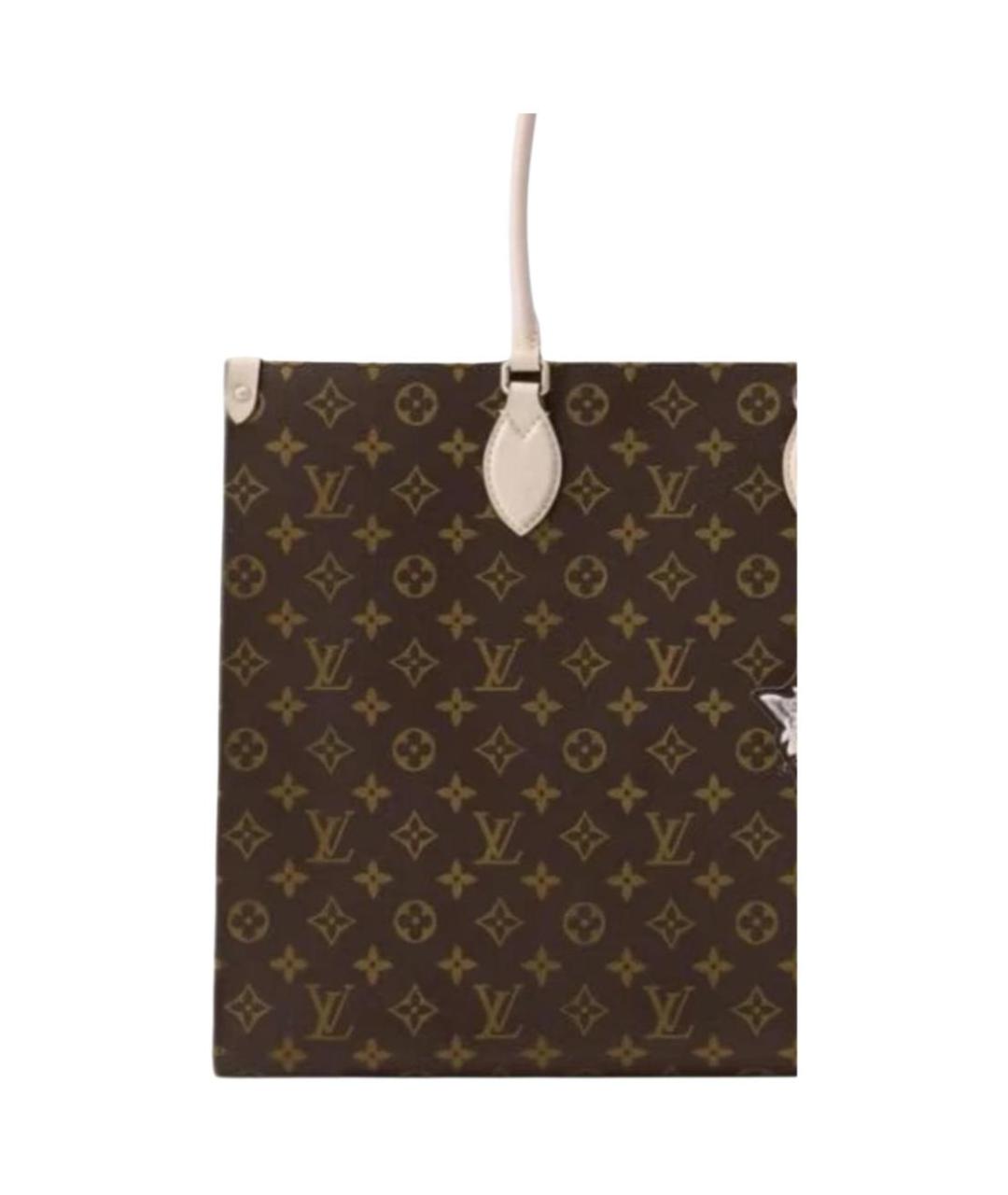 LOUIS VUITTON Коричневая сумка через плечо, фото 2