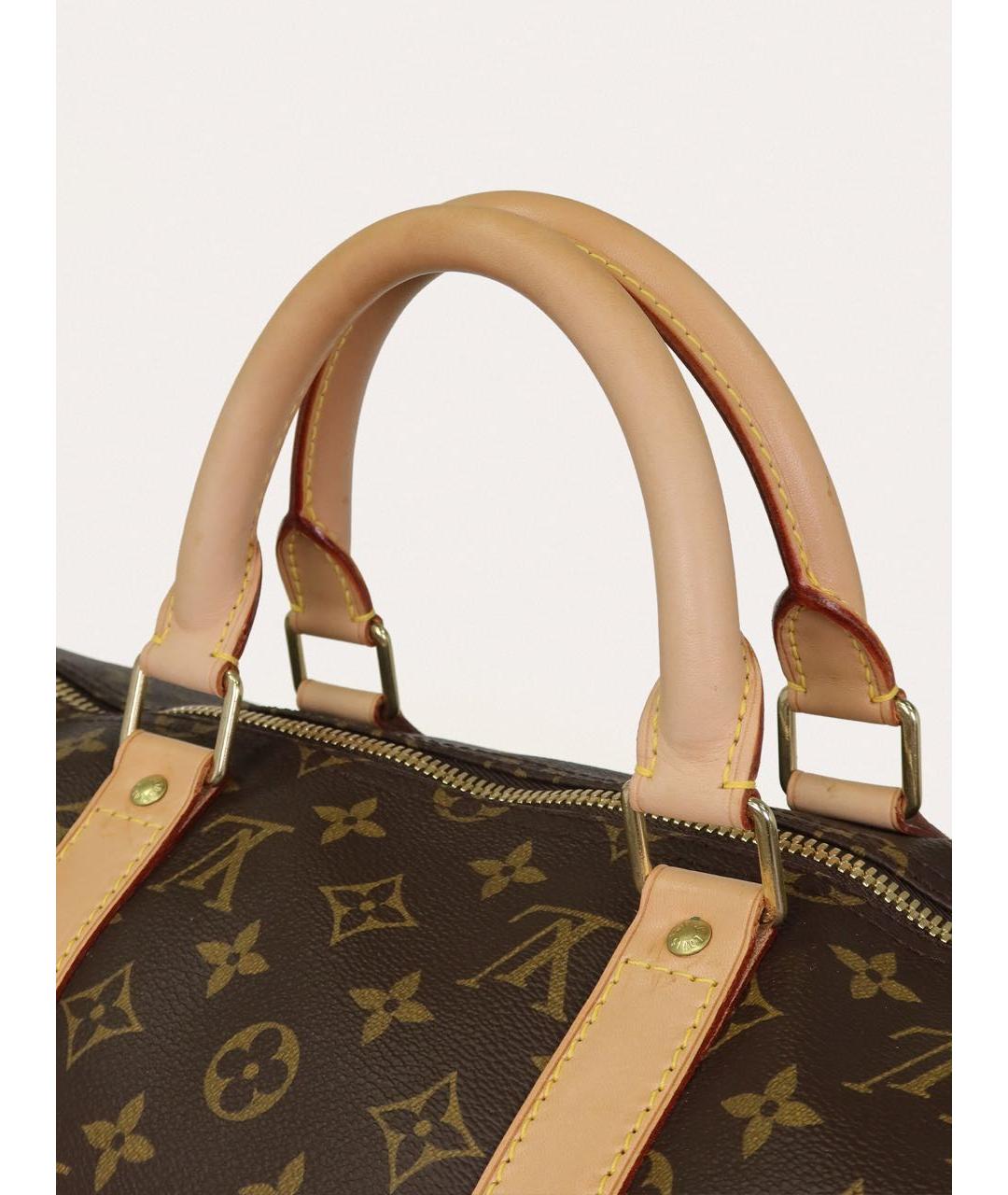 LOUIS VUITTON Коричневая дорожная/спортивная сумка, фото 5